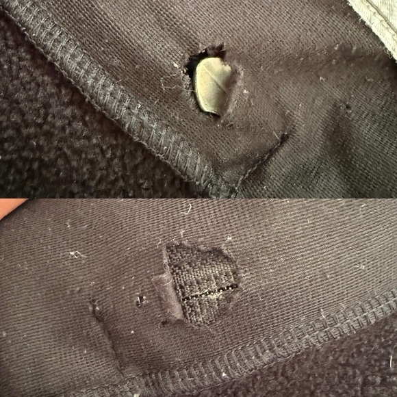 The North Face Girl's Hooded Denali Fleece Jacket | Size Large - Picture 5 of 6